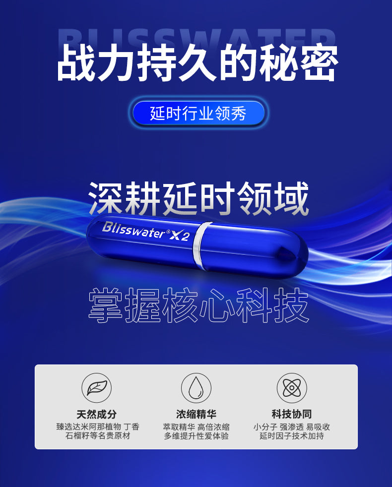 Xiangjiu Prolonging Delay Spray for Men Gen 2– Plant-Based, Numbing-Free Formula | Gentle & Fast-Acting in 30 Mins| XJ II China Edition